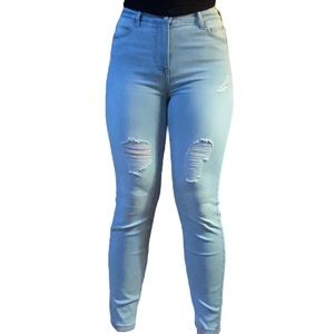Celebrity Pink - Light Blue High Rise Skinny Jeans - Size 9/29